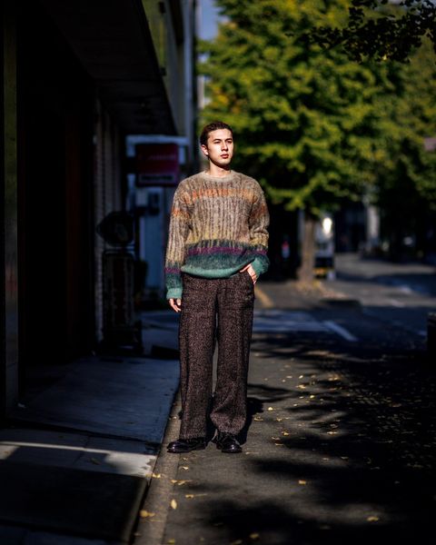 YOKE TREE JAQUARD MOHAIR SWEATER11月23日(土)新作発売！