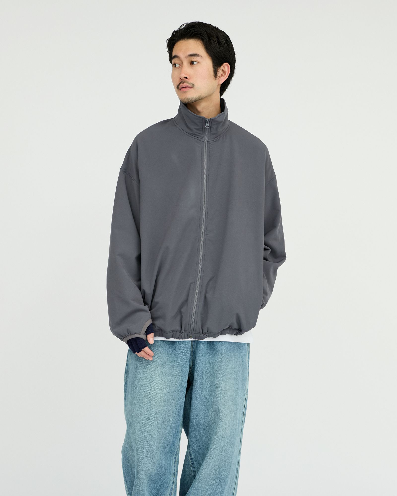 フレッシュサービス 26AW  COMFORT-SHIELD FLEECE TRACK BLOUSON(FSC263-30026)D.GRAY☆10月24日(土)新作発売！