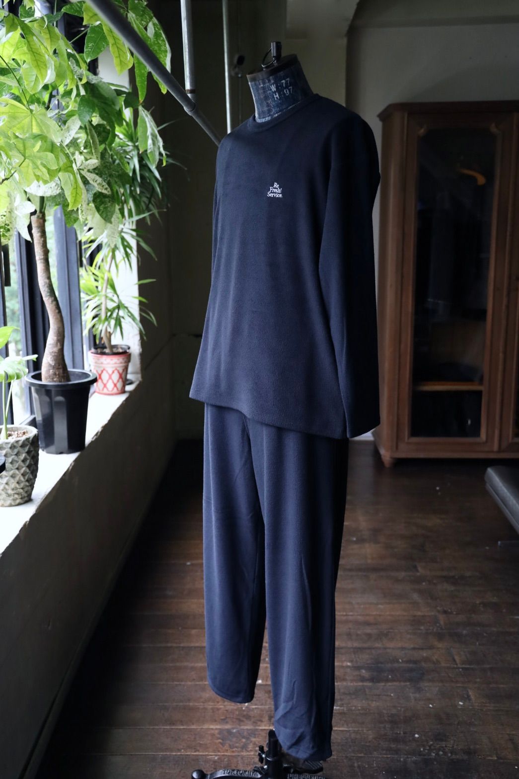 ReFresh!Service. “UTILITY PILE L/S SET-UP”(NAVY)☆9月27日(土)発売！