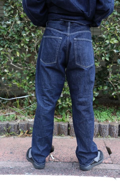 Denime Five Pocket Pants & Denime Regular Collar Shirt style 2020.12.26.