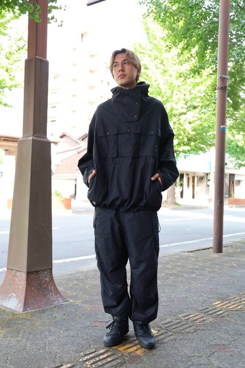 FreshService TYPEWRITER REVERSIBLE WINDBLUSE&REVERSIBLE CARGO PNATS(BLACK) スタイル