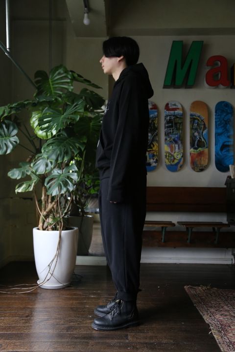 yohji yamamoto 裾リブパンツ(HX-T10-074) style.2021.8.24