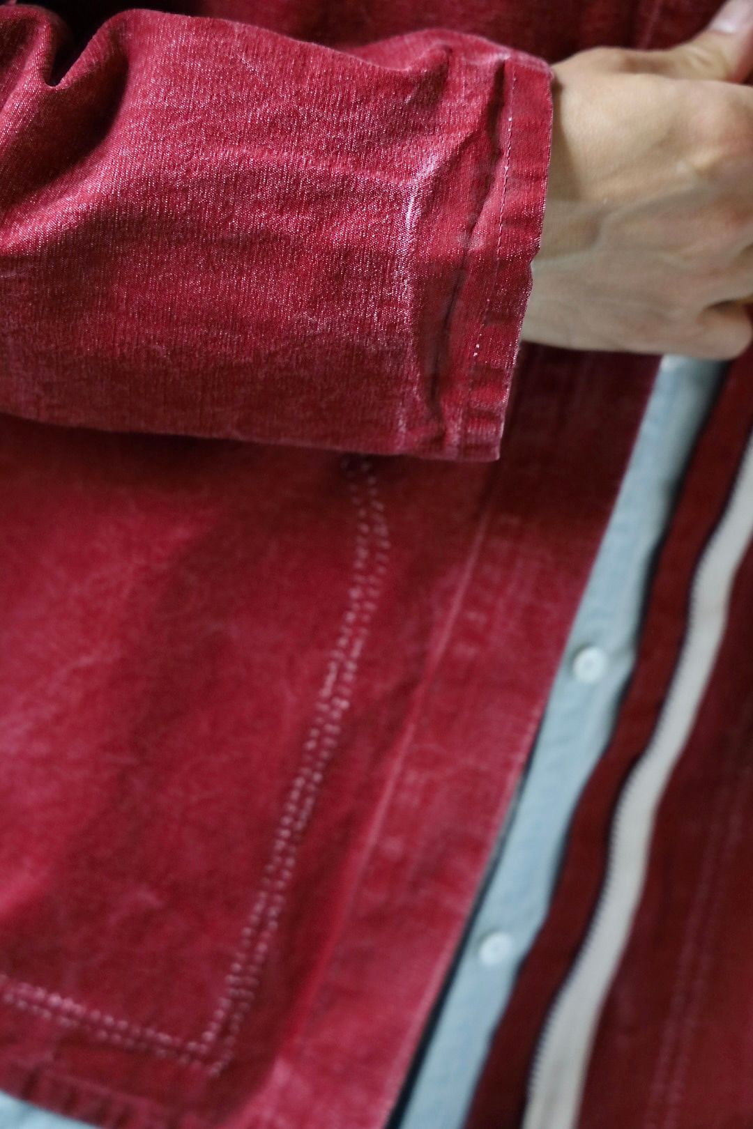 A.PRESSE 2025 STYLE2 Vintage Hunting Jacket"RED"スタイル