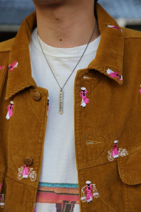 doublet VETNAM EMBROIDERY COURDUROY JACKET"YELLOW"Style.2020.9.20.