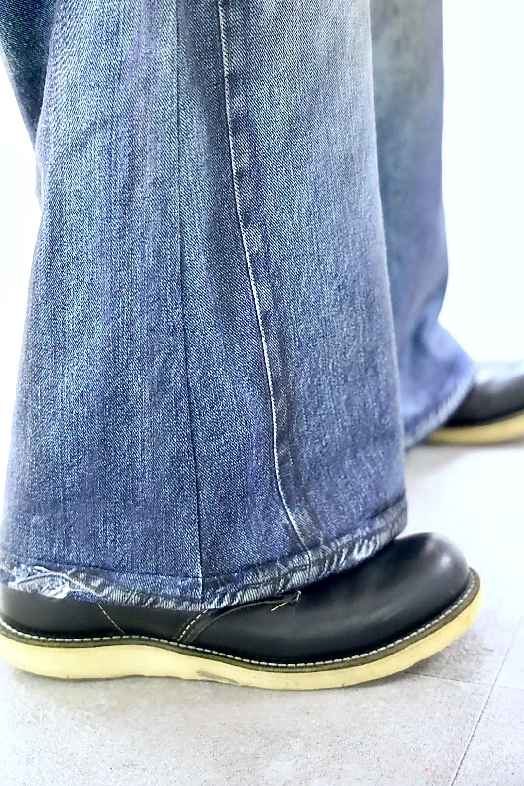 トーキングアバウト ジ アブストラクション 26SS フレアパンツ PRINT FLARE PT(26SS-PT-003)DENIM新作発売！