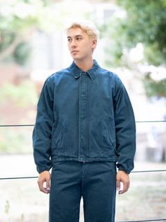 YOKE 26FW Garment-Dye Ballon Silhouette Blouson(YK26FW01336B)Peacock green★8月8日(土)発売！