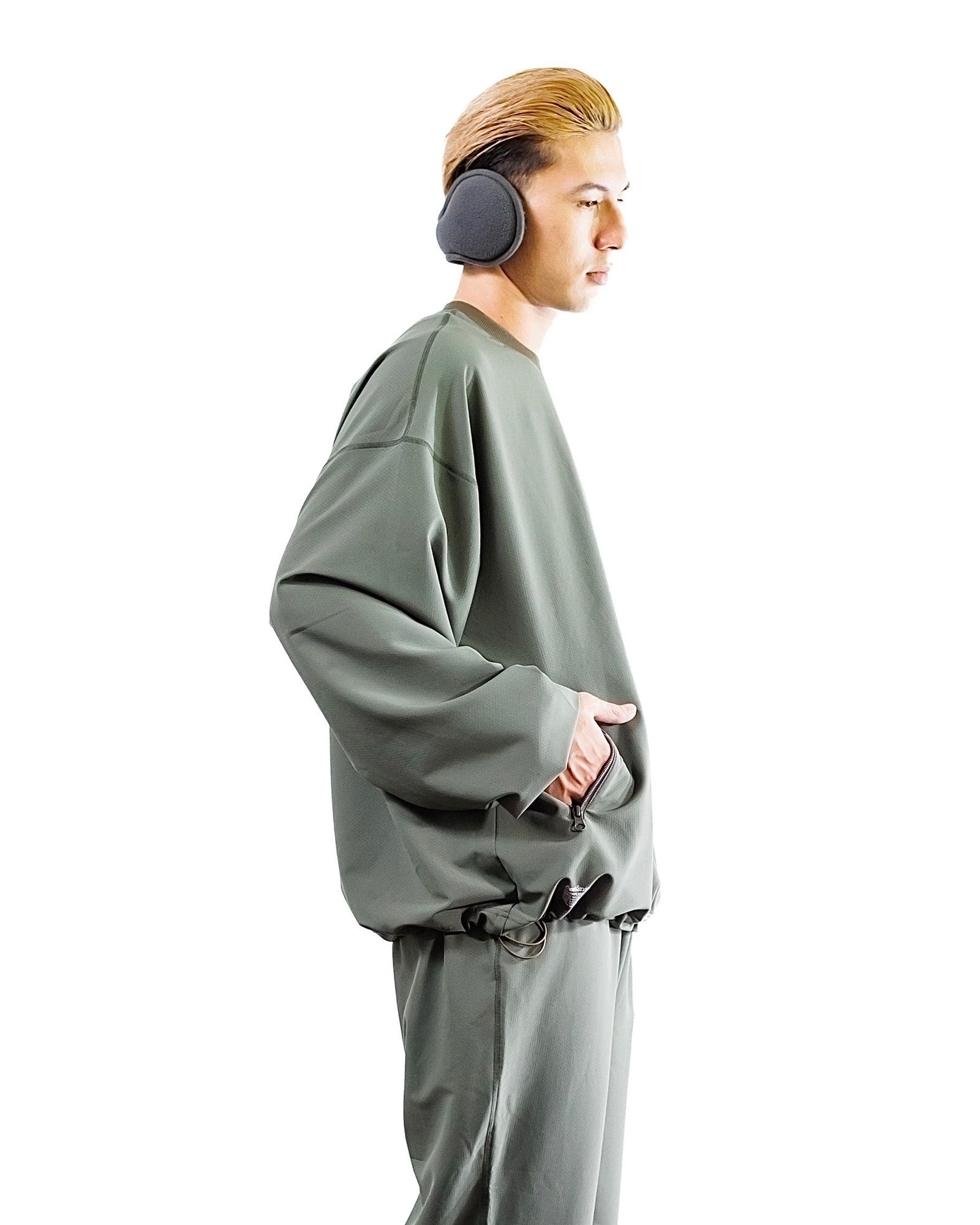 フレッシュサービス STORMFLEECE CREW NECK PULLOVER(FSC243-70207)KHAKI