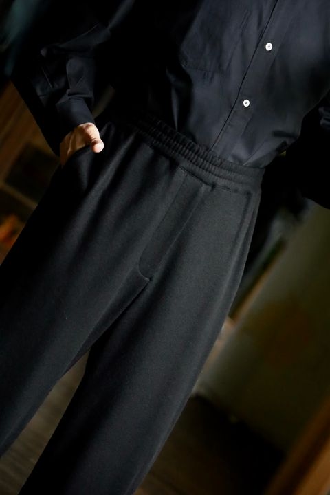 Graphpaper Wool Smooth Flannel セットアップスタイル