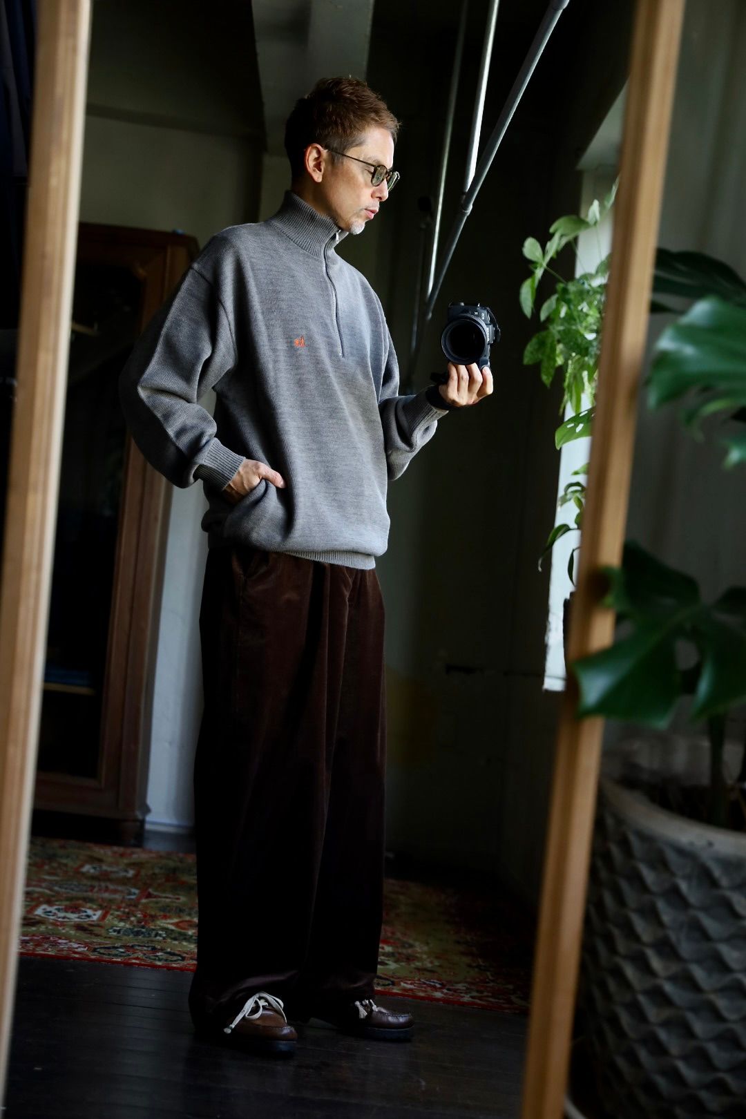 FreshService - フレッシュサービス 26AW THERMAL JERSEY HARF ZIP