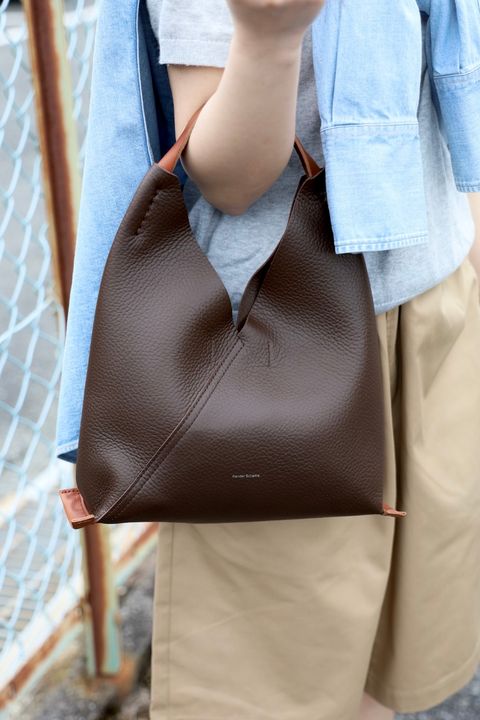 エンダースキーマ バッグ triangle bag(wt-rb-trb)dark brown☆6月13日(土)発売！