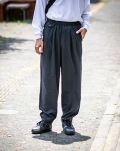 フレッシュサービス COOLFIBER TWO TUCK EASY PANTS (FSC252-40026)BLACK
