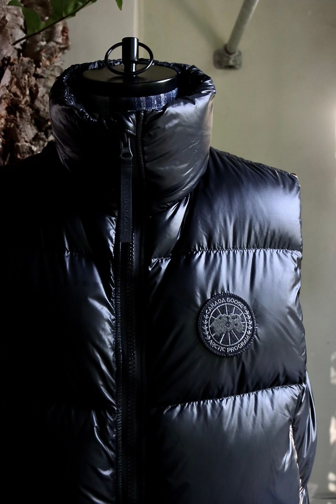 カナダグースレディース CYPRESS PUFFER VEST BLACK LABEL(2257WB) BLACK☆新作発売！