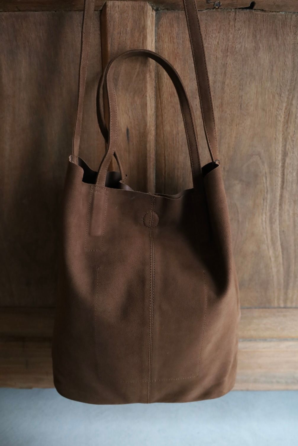 Morphee / モルフェトートバッグ 3WAY MIDIUM TOTE(SHORT)SUEDE [COFFEE BROWN]☆新作発売！