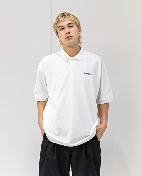フレッシュサービス DRY PIQUE JERSEY POLO "DISPATCH"(FSC261-70155)WHITE☆4月18日(土)新作発売！