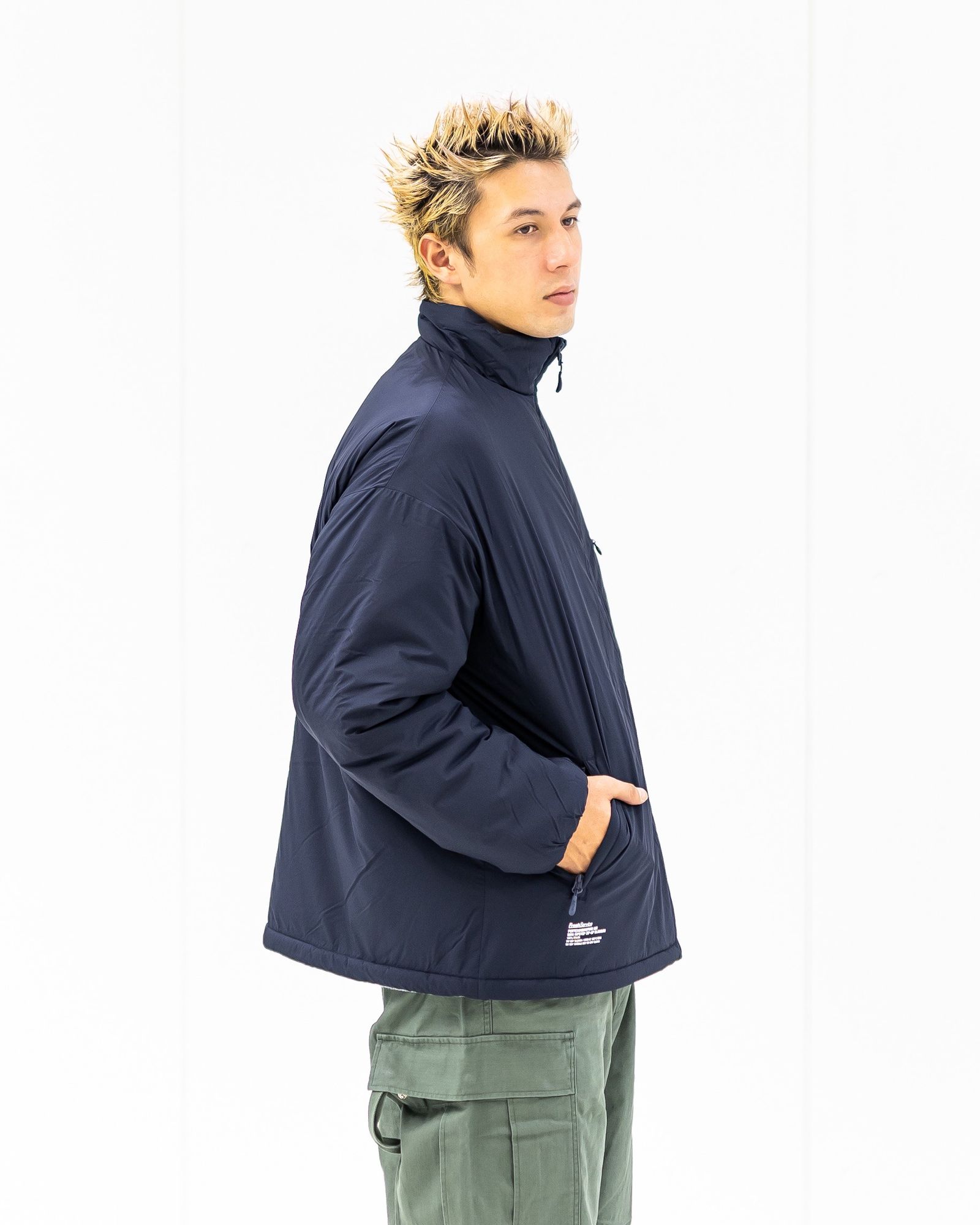 フレッシュサービス PERTEX® QUANTUM AIR MINI RIPSTOP ZIP-UP BLOUSON(FSC253-30195)NAVY★10月18日(土)発売！