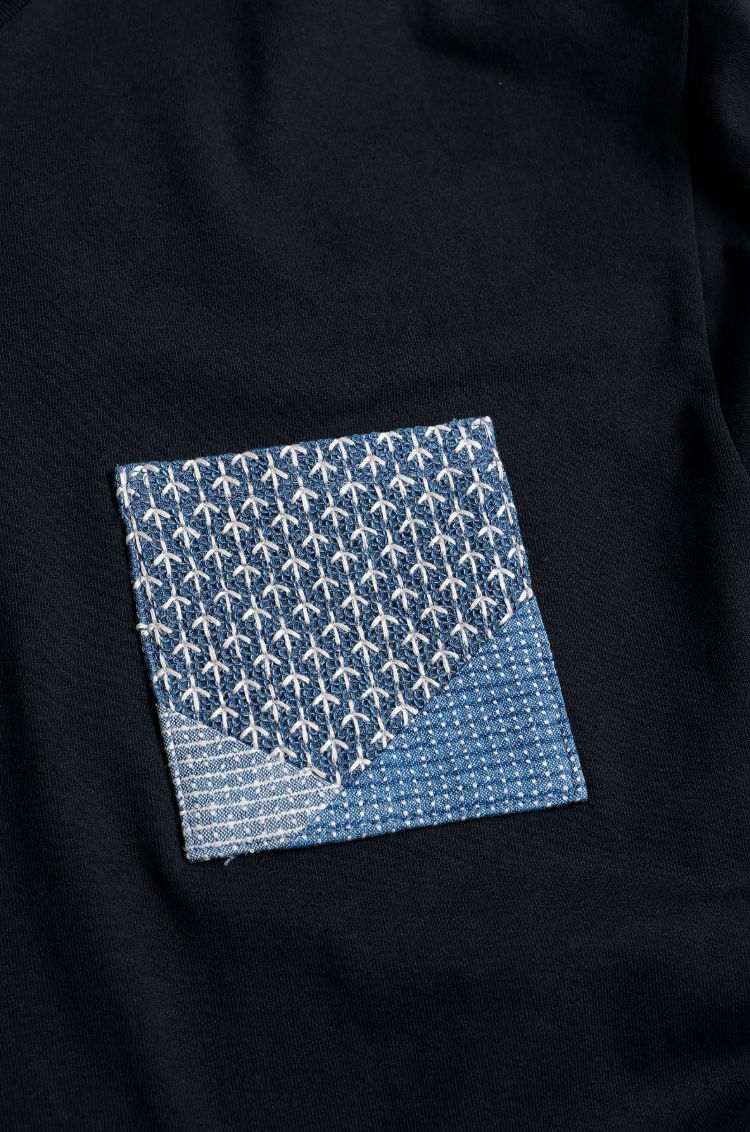 ファンダメンタル Tシャツ ORIGAMI TEE(FA25/TE11)NAVY