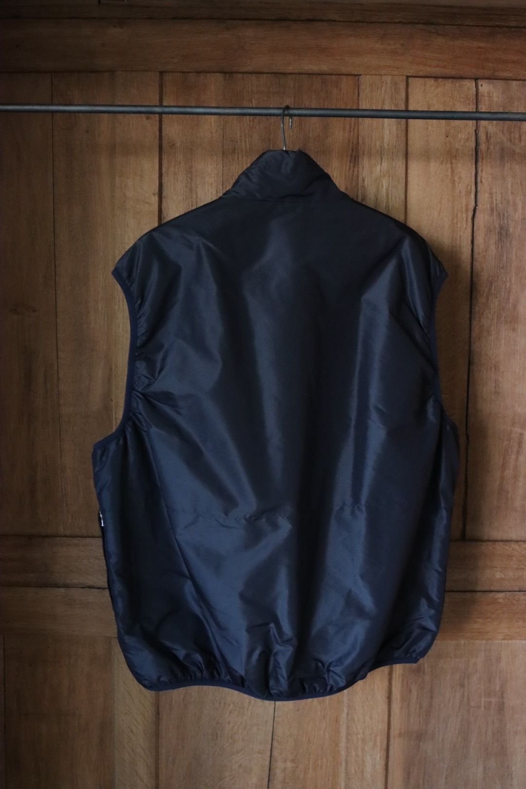 アプレッセ24SS Silk Padding Vest(24SAP-01-09K)NAVY☆2月10日(土)発売！ - 2(M)