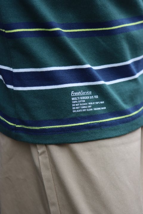 FreshService フレッシュサービス MULTI BORDER S/S TEEスタイル