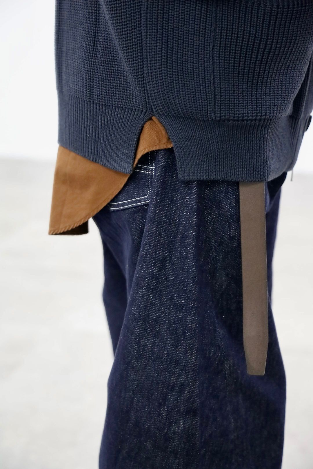 COMME des GARCONS HOMME 26FW BATONER ZIPカーディガンスタイル