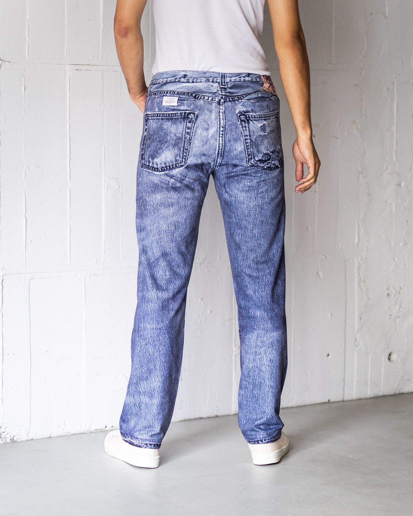トーキングアバウト ジ アブストラクション 25AW DENIM PRINT STARIGHT PT(2526AW-PT-001)BLACK☆新作発売！