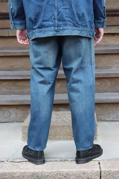 Graphpaper 22SS Selvage Denim Jacket(GU221-30025B)DARK FADE style