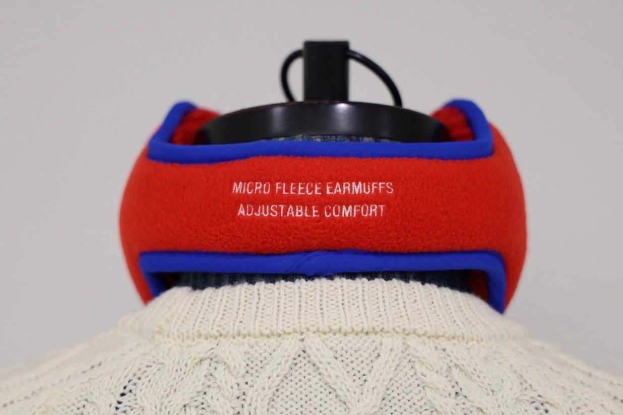 フレッシュサービス MICRO FLEECE EARMUFFS(FSP253-90202)RED★10月18日(土)発売！