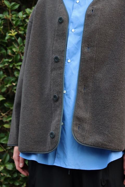 Graphpaper Wool Boa Liner Blouson(GM213-70207) style.2021.10.25.