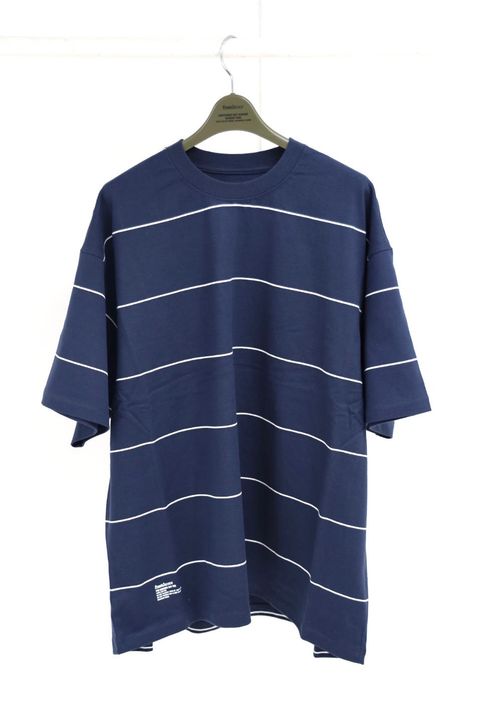 フレッシュサービス PIN BORDER S/S TEE(FSC263-70090)NAVY×WHITE☆8月15日(土)新作発売！