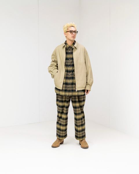 FreshService  POWDER COTTON SWING TOP BLOUSON (BEIGE)☆11月15日新作発売！