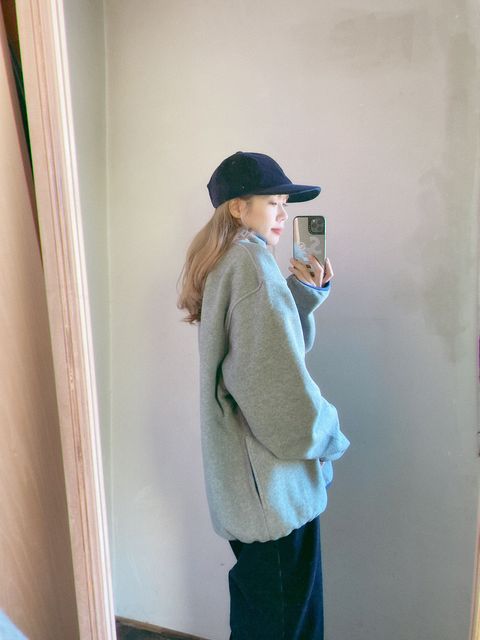 SEDAN ALL-PURPOSE FW23 新作Fleece Snap Pullover style.2023.10.23