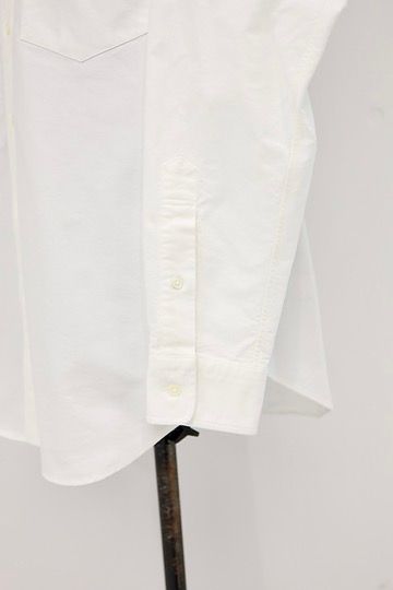 グラフペーパー26SS Oxford L/S B.D Box Shirt (GM261-50020B)WHITE☆1月10日(土)発売！