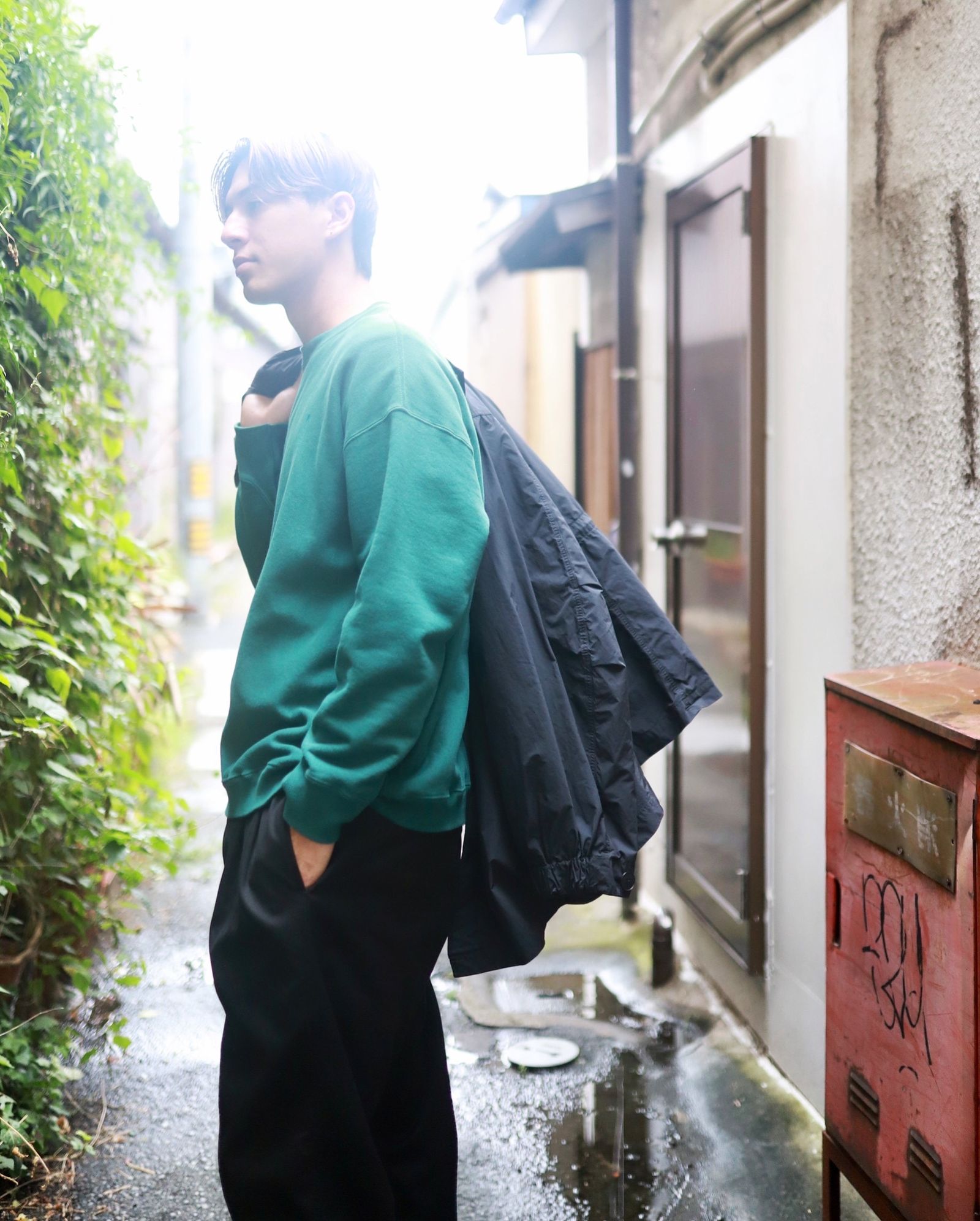 ATON AIR WEATHER SHORT MODS COAT ブラック メンズ | cryopraxis.com.br