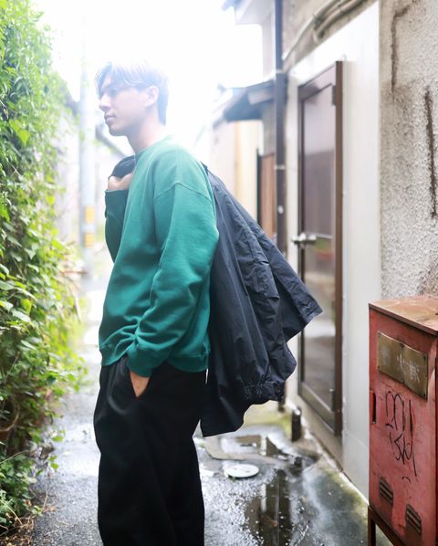 ATON エイトン 23AW AIR WEATHER SHORT MODS COATスタイル