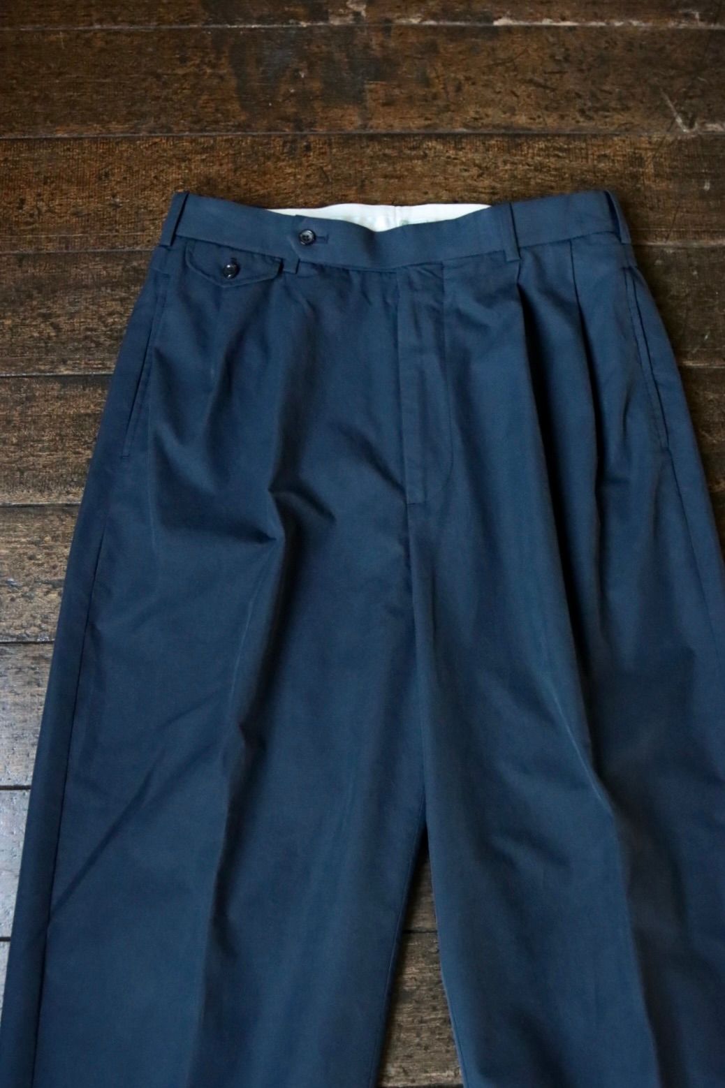 アプレッセ23SS High Density Weather Cloth Trousers (23SAP-04-21H)NAVY