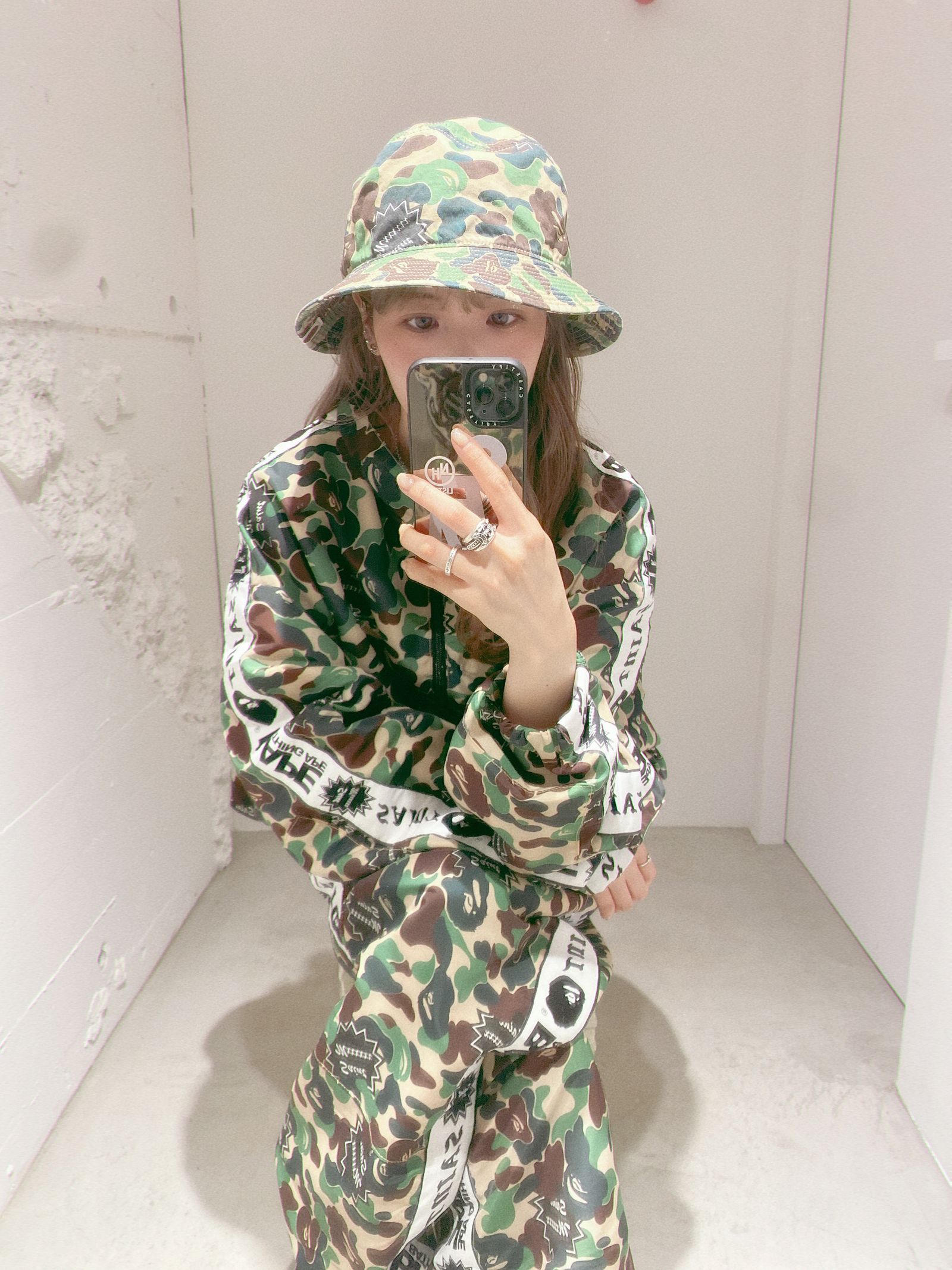 セントマイケル 新作BAPE JACKET&BAPE PANTS style.2024.4.27