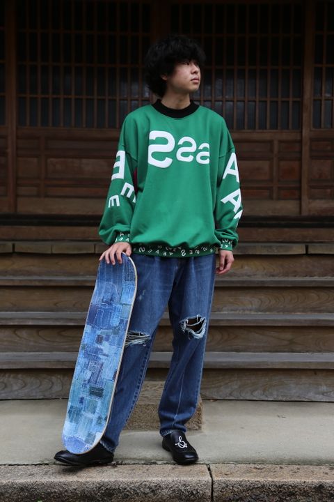 WIND AND SEA SEA (AAAEEESSS) Crew Neck style. 2021.05.17.