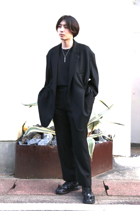YOKE新作WOOL FLANNEL 11XL JACKET COATスタイル.2020.10.2.
