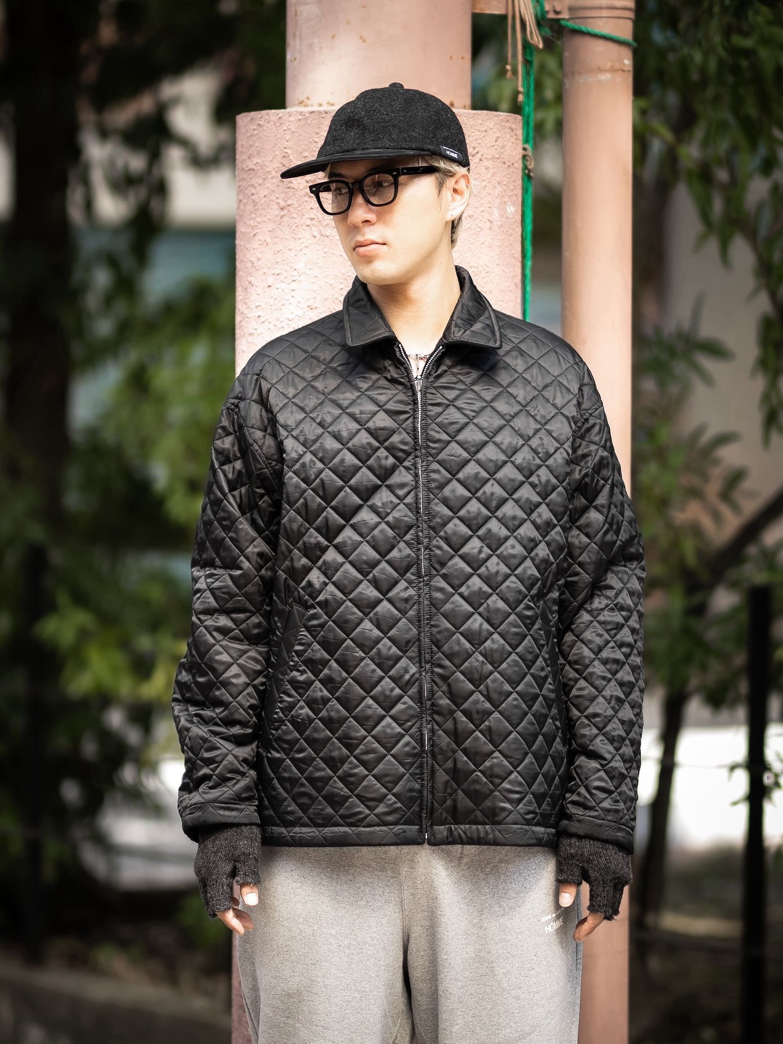 COMME des GARCONS HOMME リバーシブルキルティングジャケット