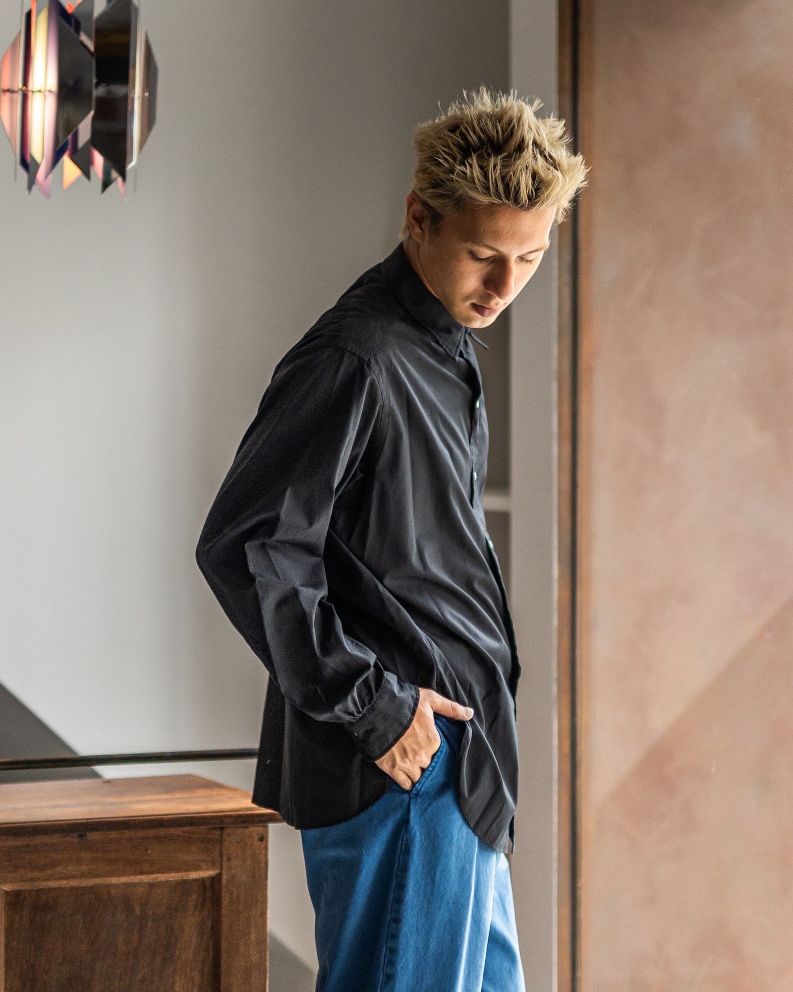 A.PRESSE - アプレッセ2025 STYLE2 Regular Collar Shirt(25AAP