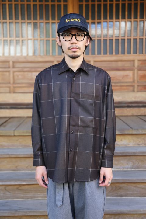 YOKE OVERSIZED BIG POCKET SHIRTS Style.2020.10.5.