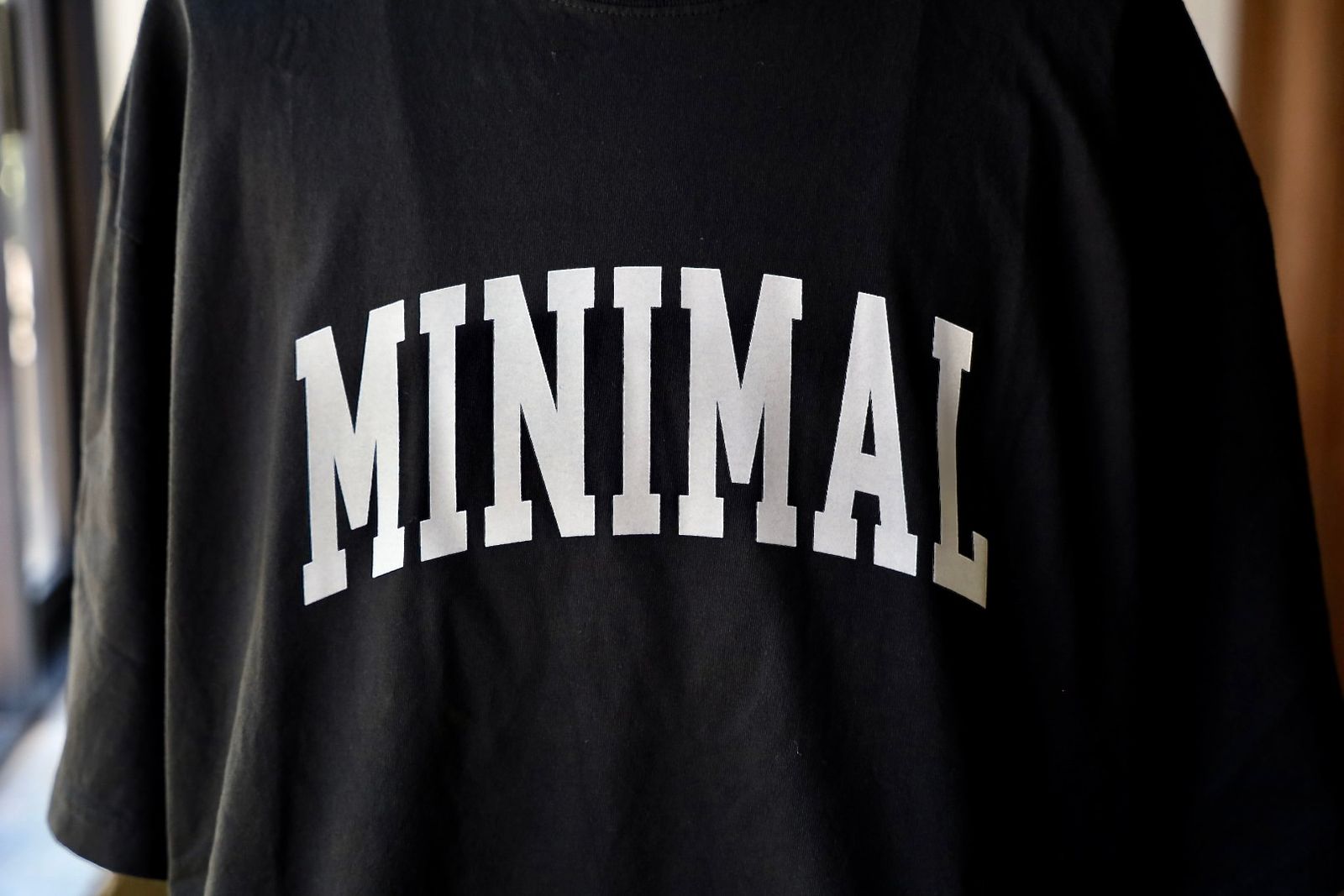 イズネスミュージック 25AW MINIMAL T-SHIRT (IMP6_08_MINIMALST01) BLACK