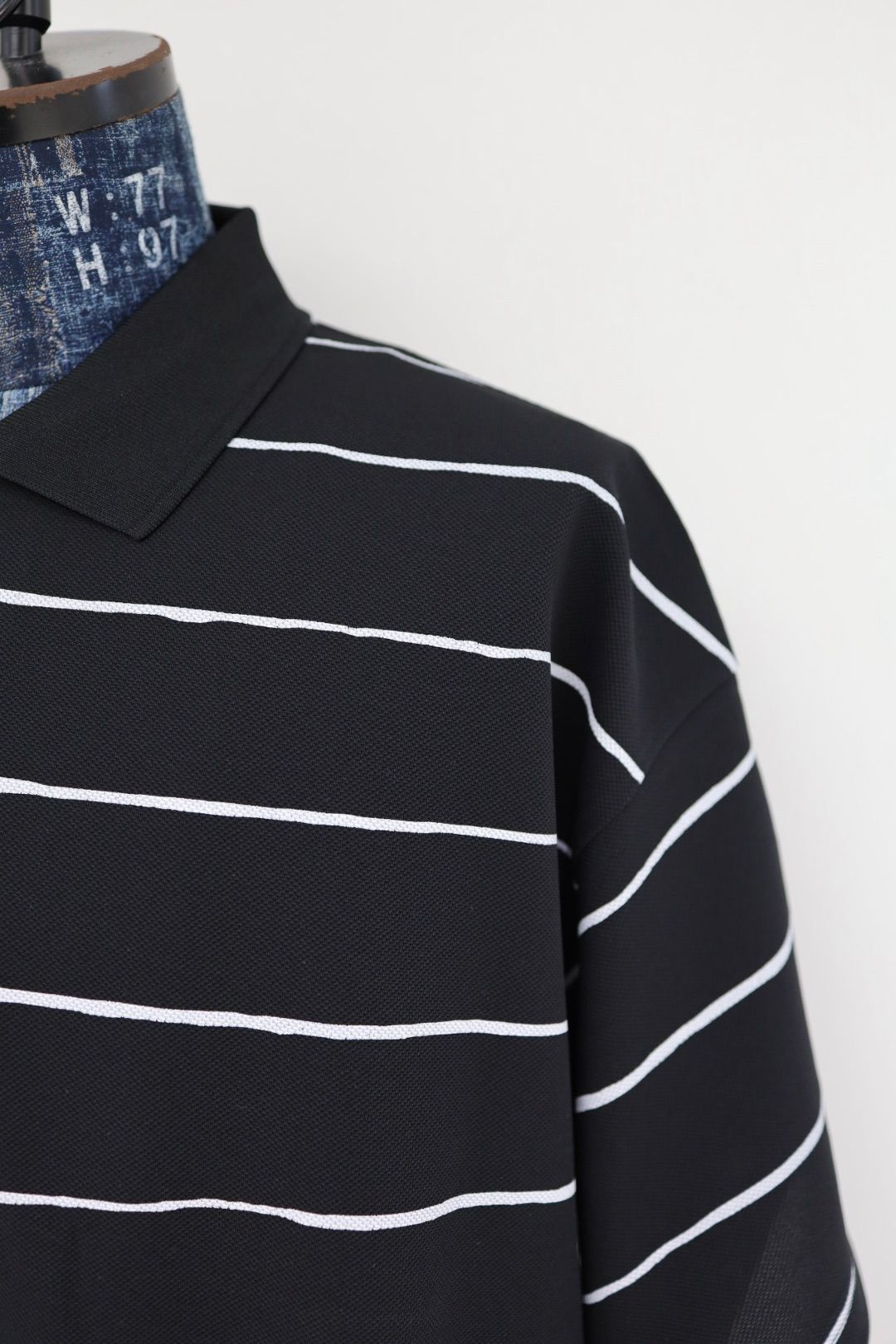 S.F.C 26SS エスエフシー SIDE STRIPE BIG POLO(SFCSS26CS17)Black☆3月20日(金)発売！