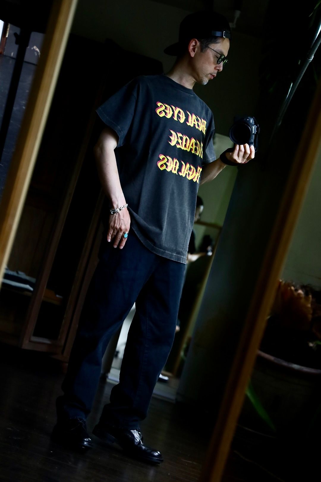 LASTMAN PRINTED TEE SHIRTS "REALIZE"スタイル