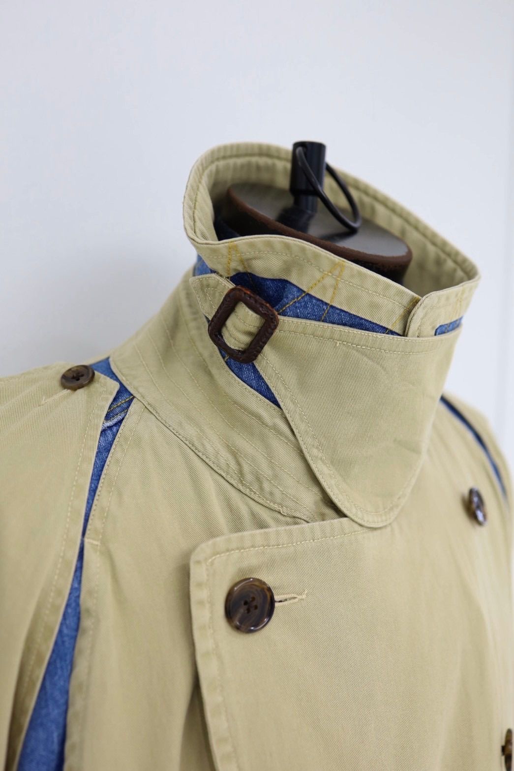 YOKE SPRING SUMMER 2026 Connected Trench&Denim Coat(YK26SS01213C)BEIGE☆12月20日(土)発売！