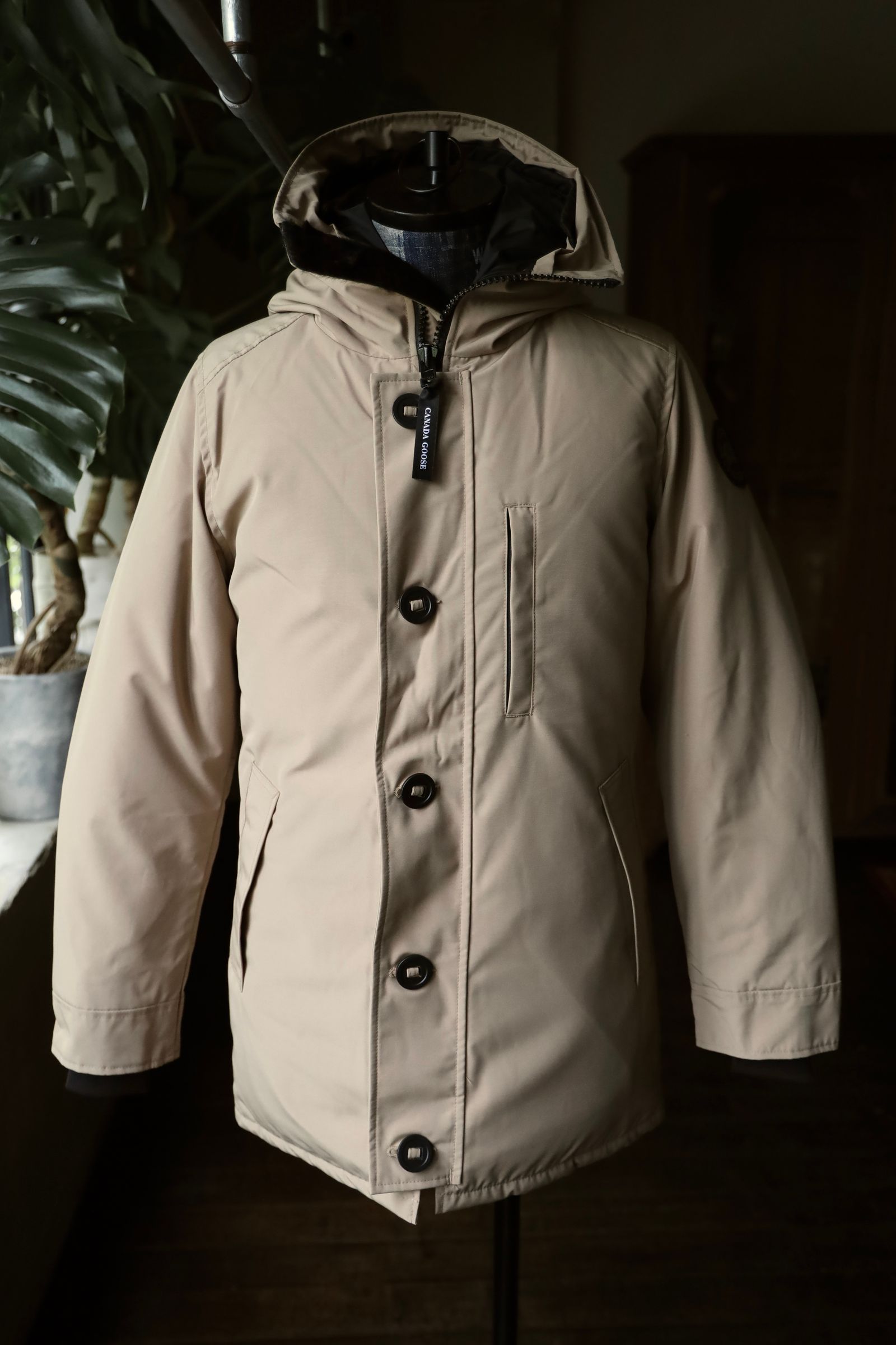 カナダグースメンズ ジャスパーパーカーブラックレーベルJasper Parka Black Label (3438MBJ)Tan☆新作発売！