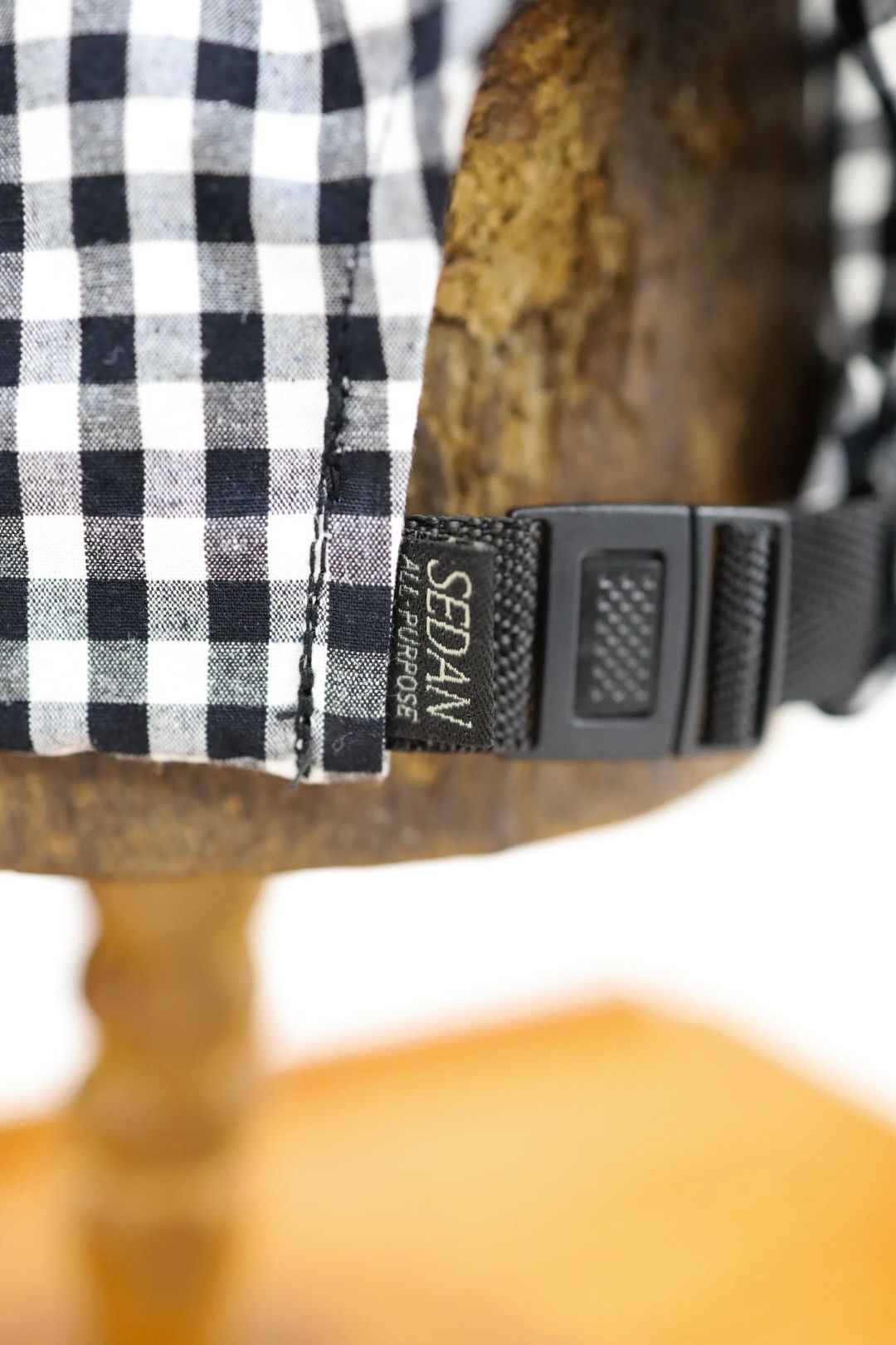 セダンオールパーパス SS26 Classic Logo Cotton Linen Cap(SD26S-CP04)Gingham Plaid☆3月20日(金)発売！