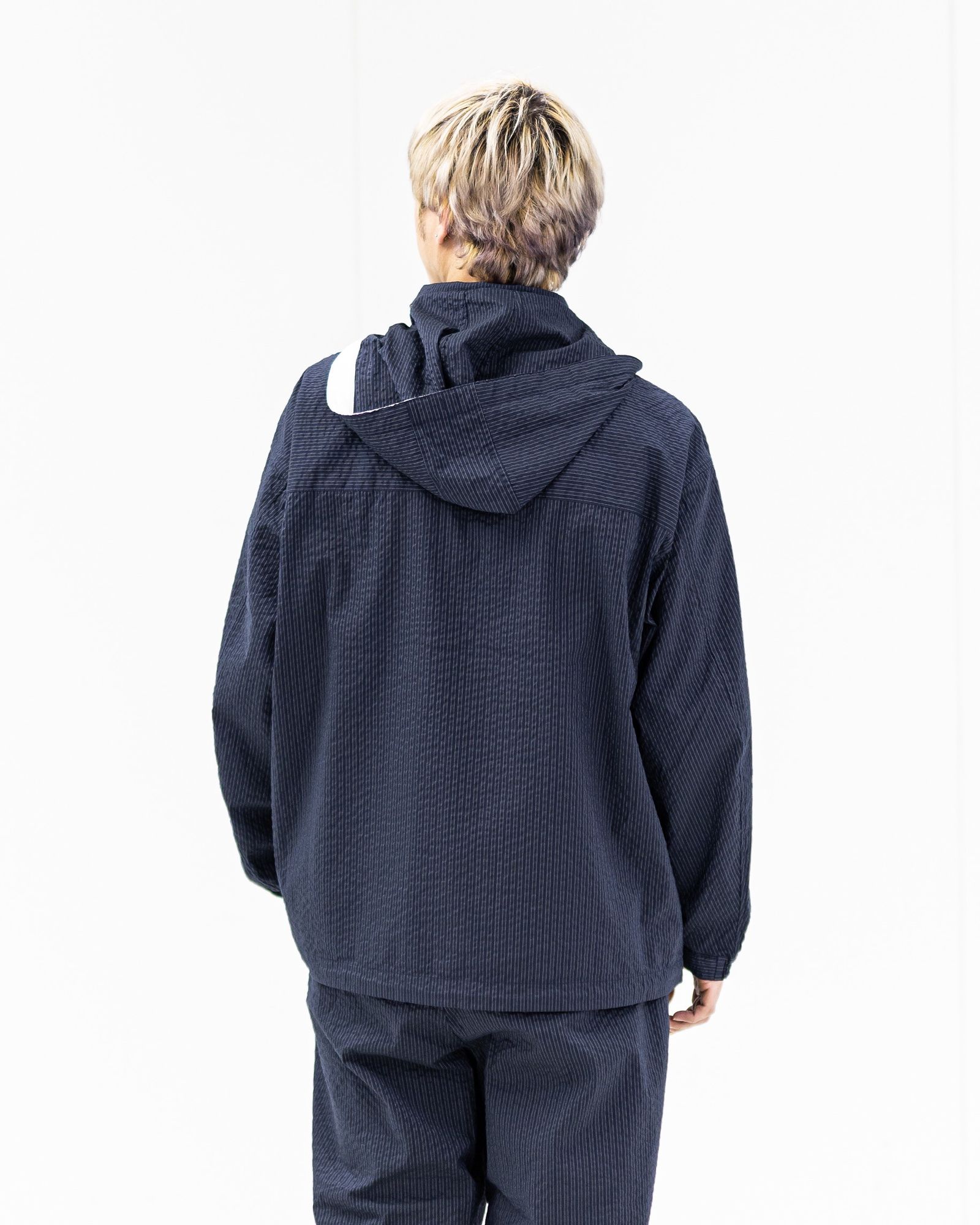 フレッシュサービス SEERSUCKER MARINE JACKET (FSC261-30226)NAVYxBLACK★2月14日(土)発売