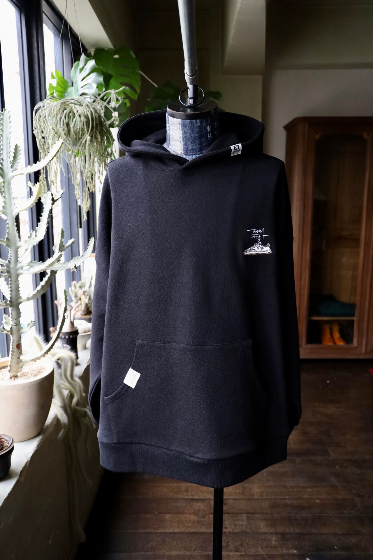 トーキングアバウト ジ アブストラクション 25SS MMYコラボレーションパーカ TATMMY PARKA (NPT-MMYP-001)BLACK
