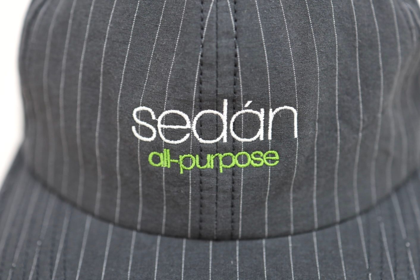 セダンオールパーパス SS26 Classic Logo Cotton Linen Cap(SD26S-CP04)Black Stripe☆3月20日(金)発売！