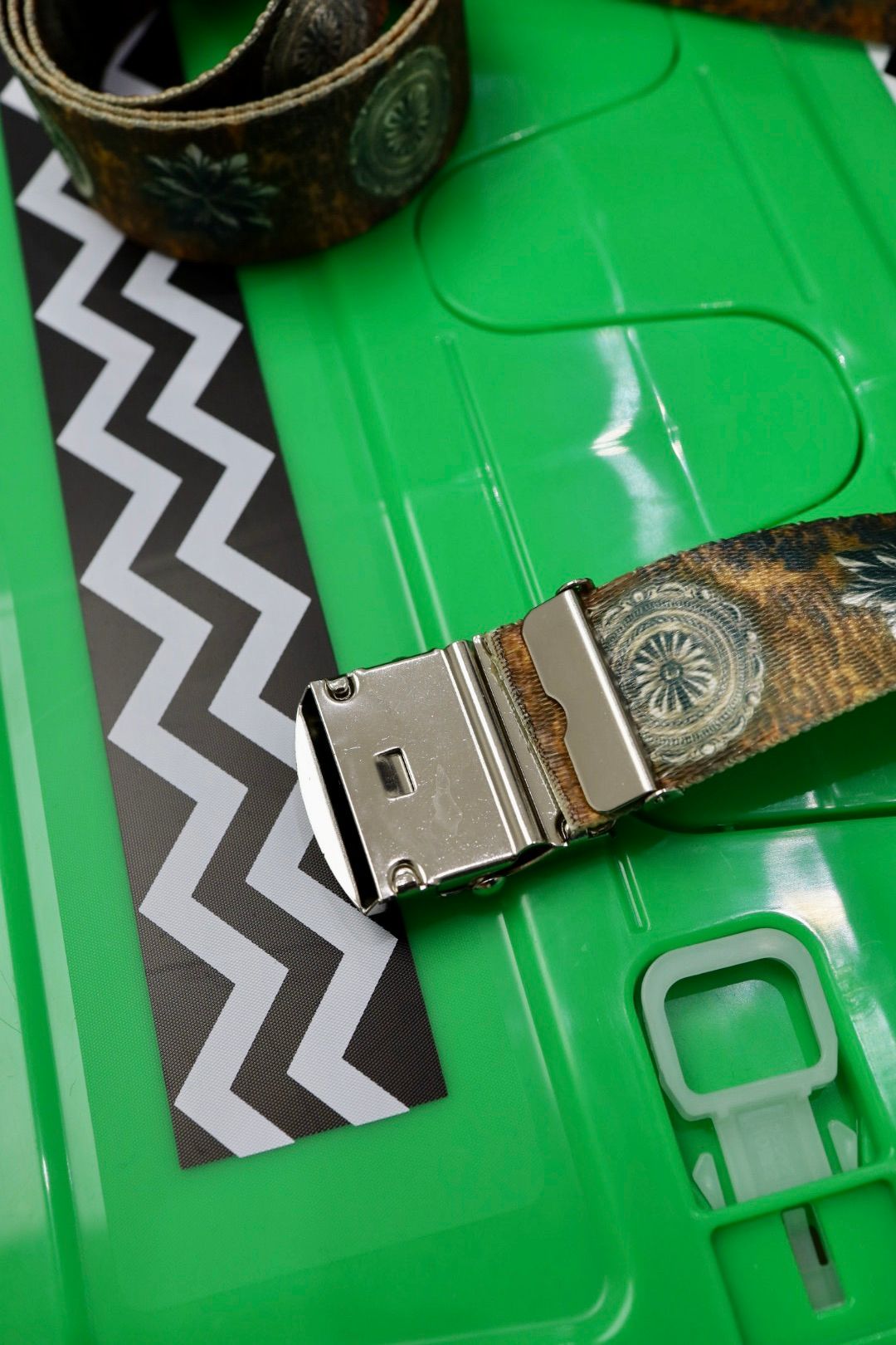 トーキングアバウト ジ アブストラクション 26SS PRINT BELT(26SS-AC-001W)LEATHER 新作発売！